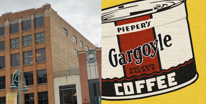 Augmented History location - Gargoyle Coffee